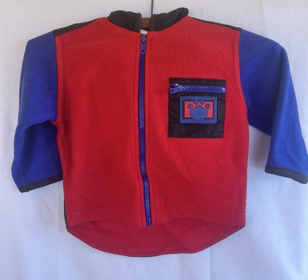 Garanimals Boys 3T Zip Up Hoodie Red,Blue And Black ,Hooded